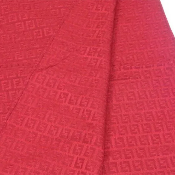 Fendi Stall Zucca Red Woman unisex Authentic Used